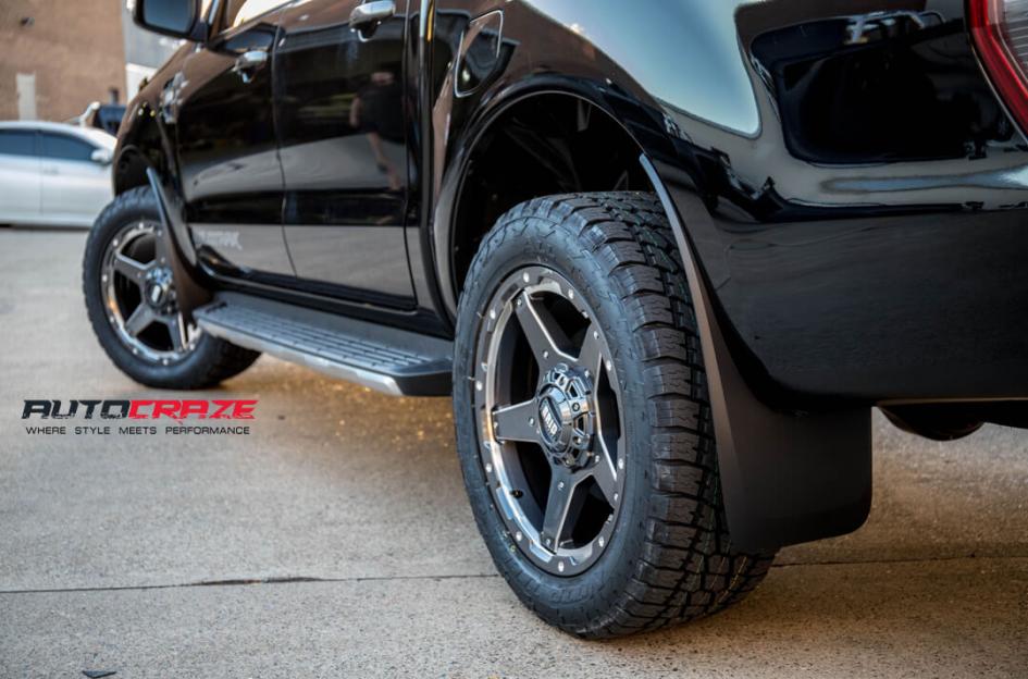 FORD RANGER GD04 GRAPHITE WITH MILLED ACCENTS